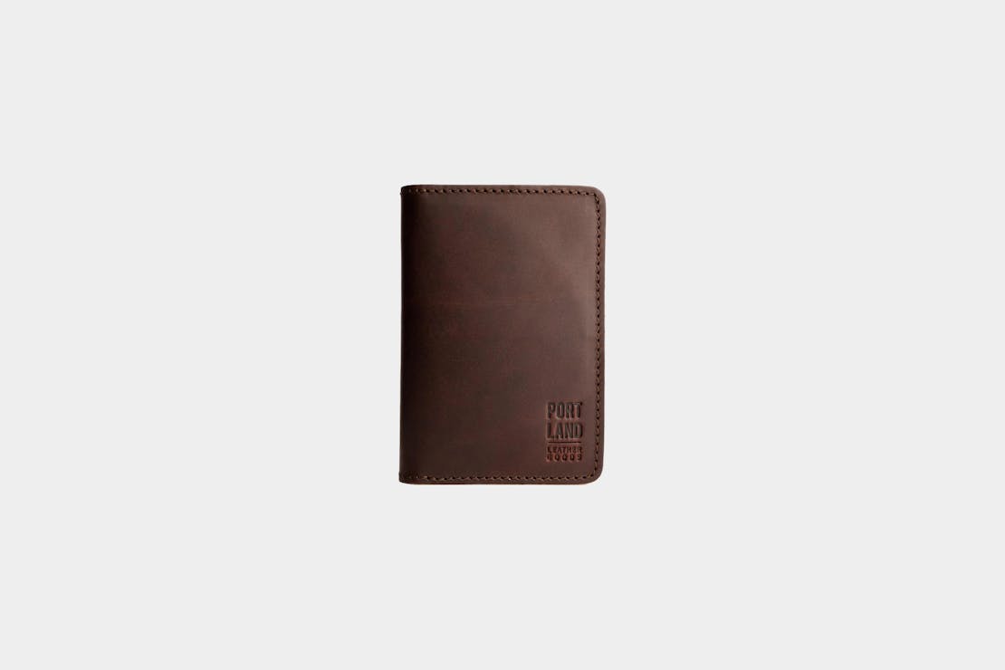 Portland Leather Modern Passport Holder