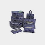 Mossio 7 Set Packing Cubes with Shoe Bag