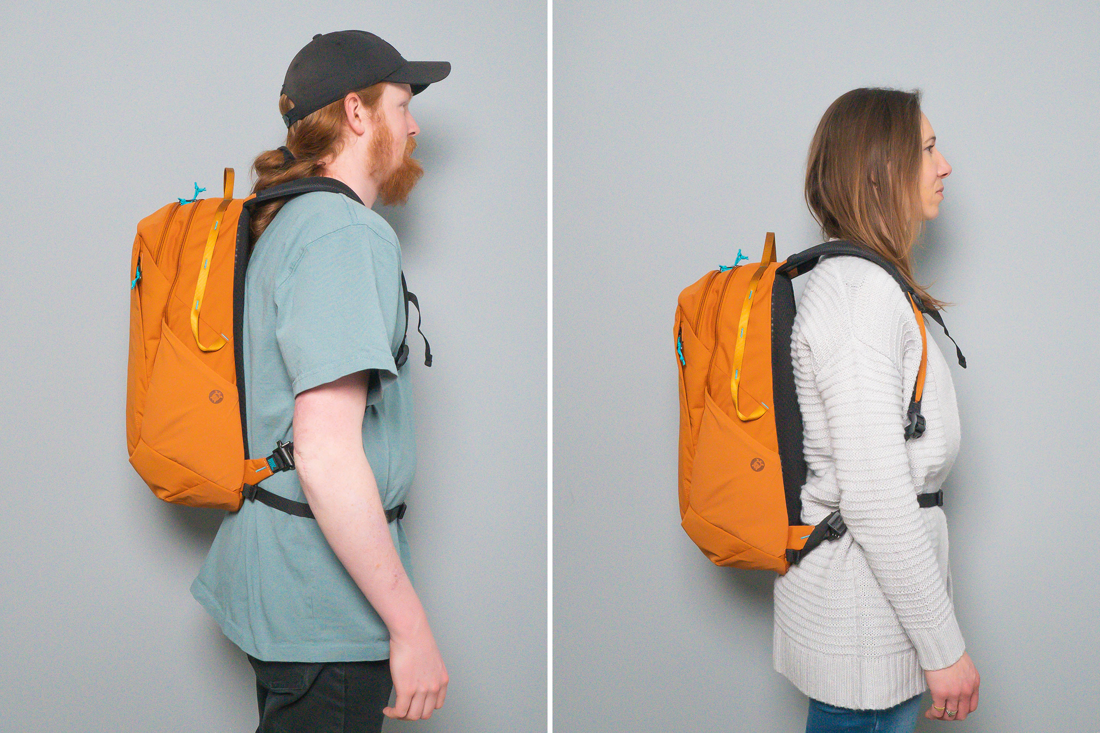 Pacsafe Eco 25L Anti-Theft Backpack Side By Side