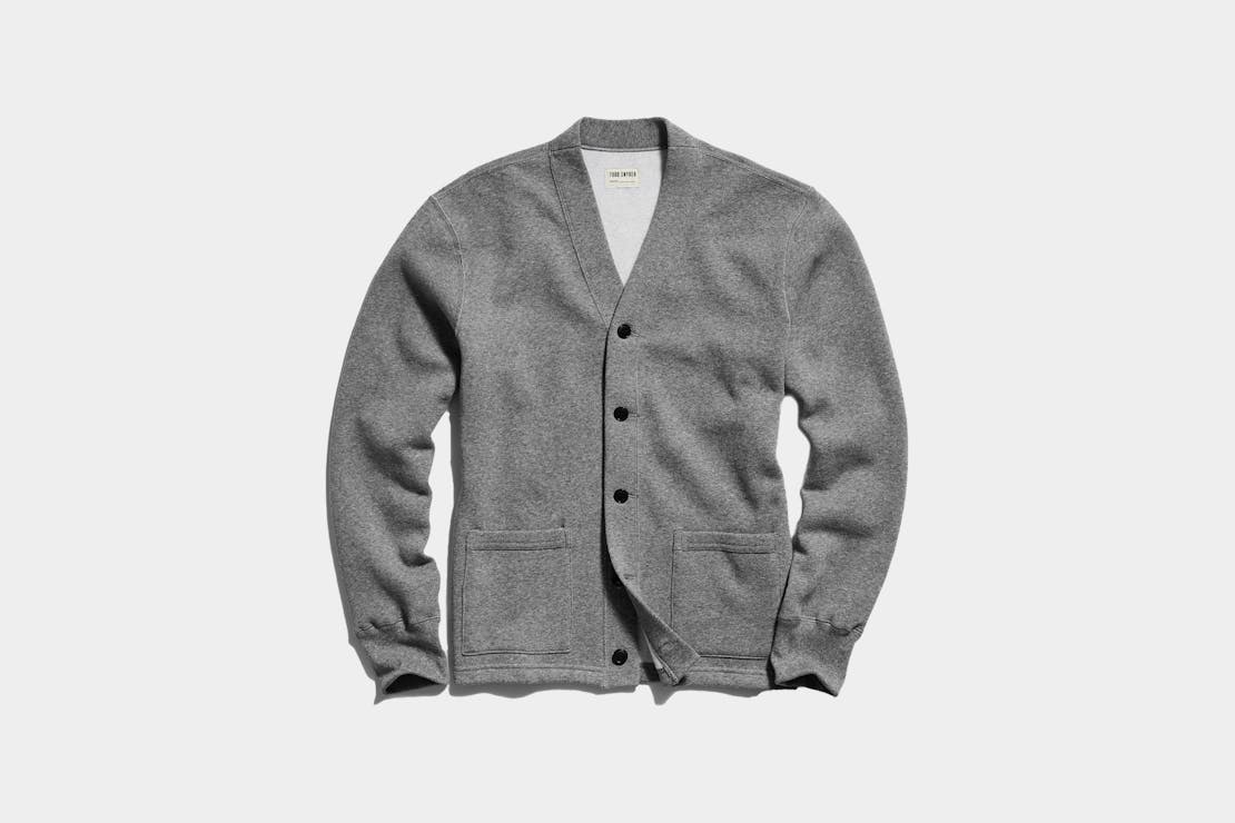Todd Snyder Issued By The Garment Dyed Cardigan Sweatshirt