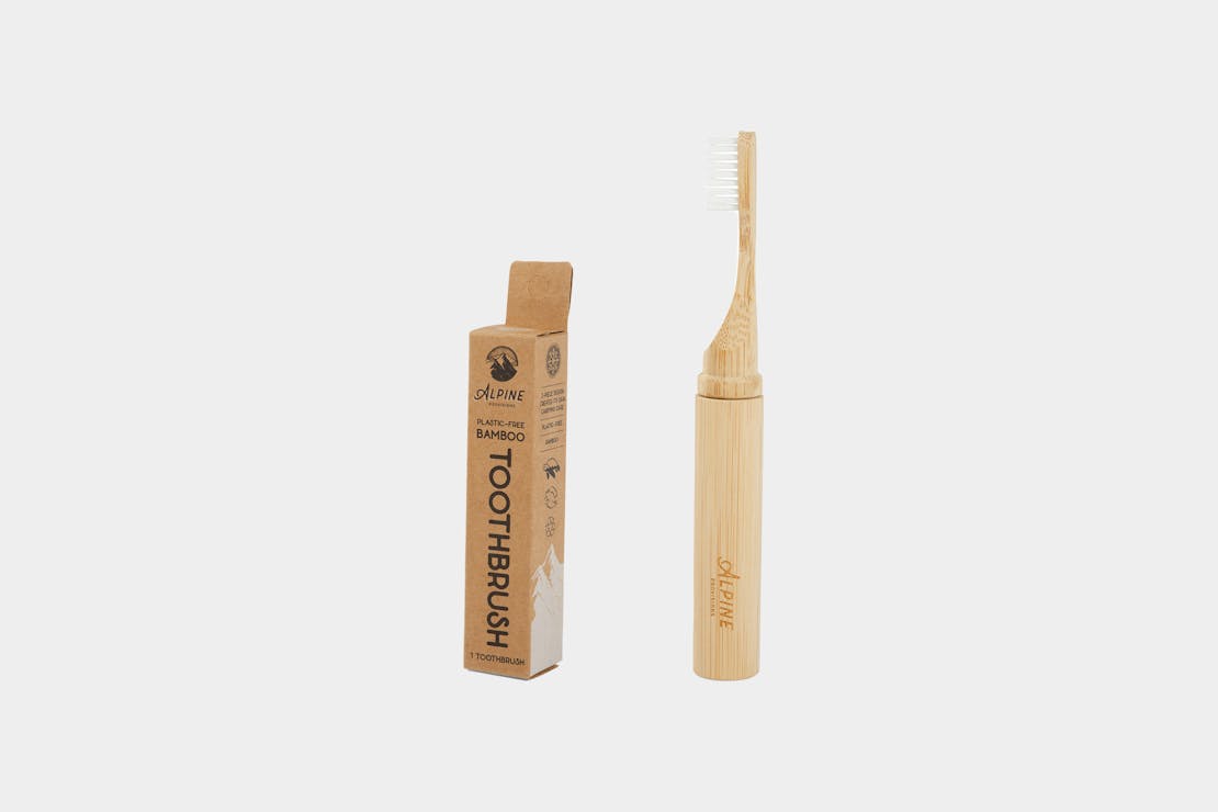 Alpine Provisions Plastic-Free Bamboo Toothbrush