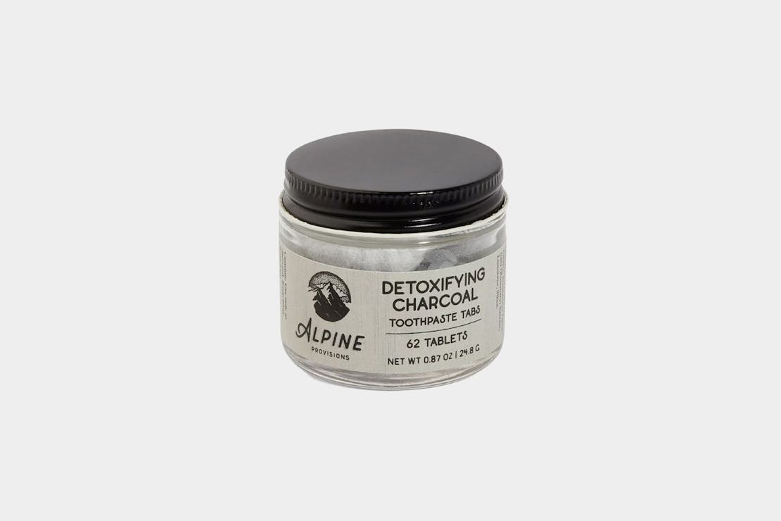 Alpine Provisions Detoxifying Charcoal Toothpaste Tabs