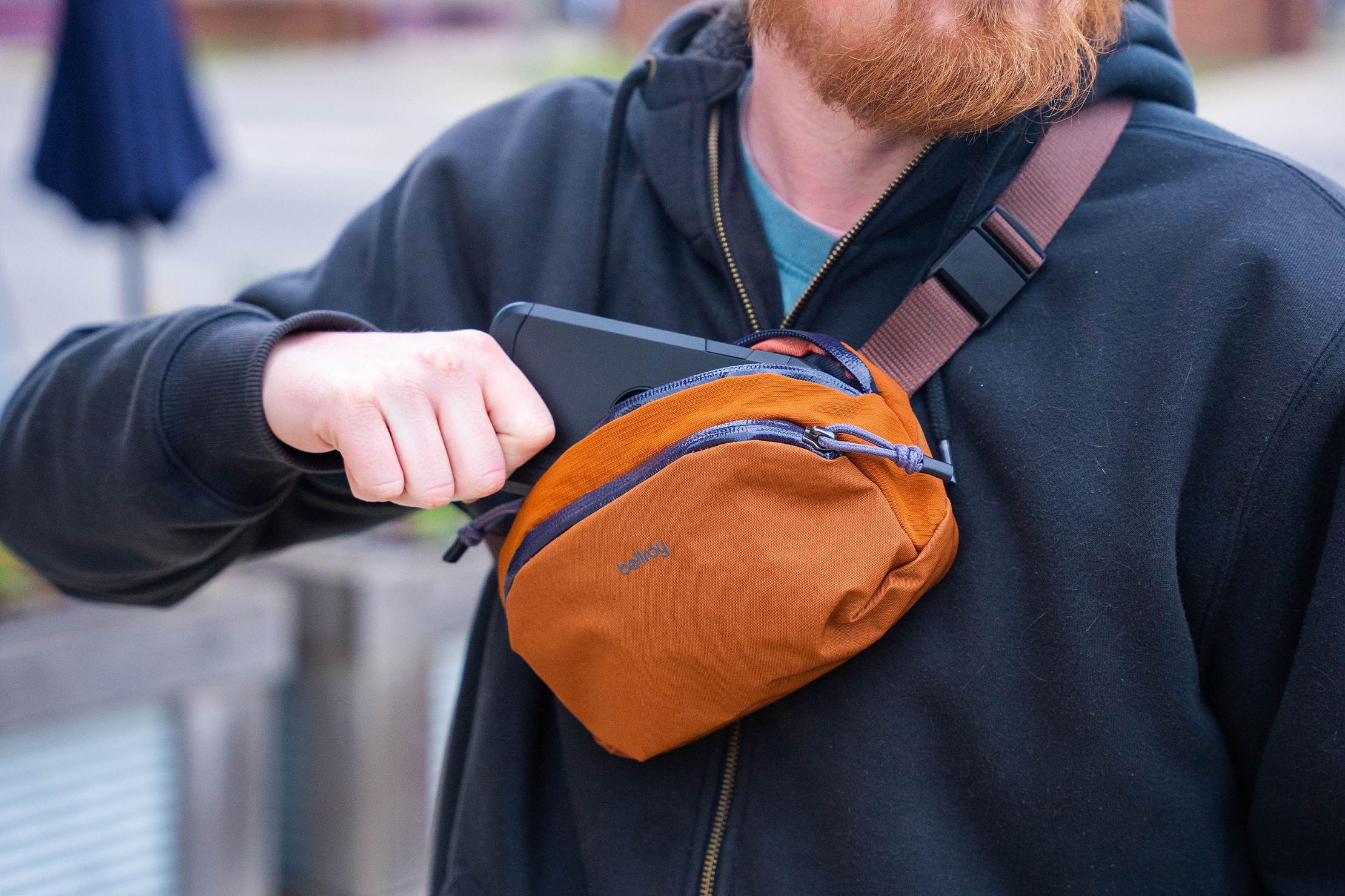 Bellroy Venture Hip Pack In Use