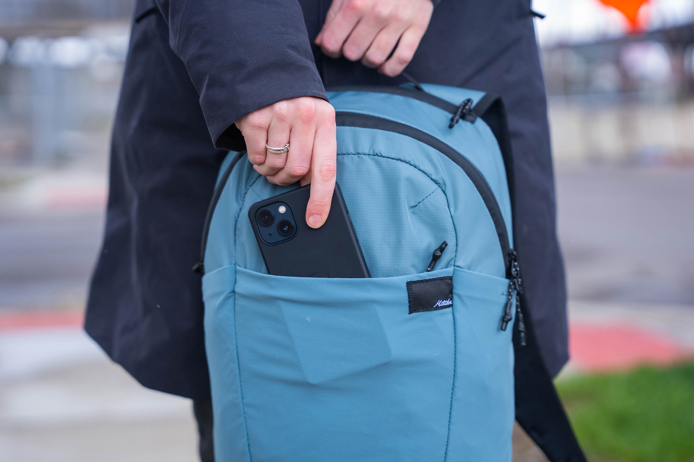 Matador ReFraction Packable Backpack In Use