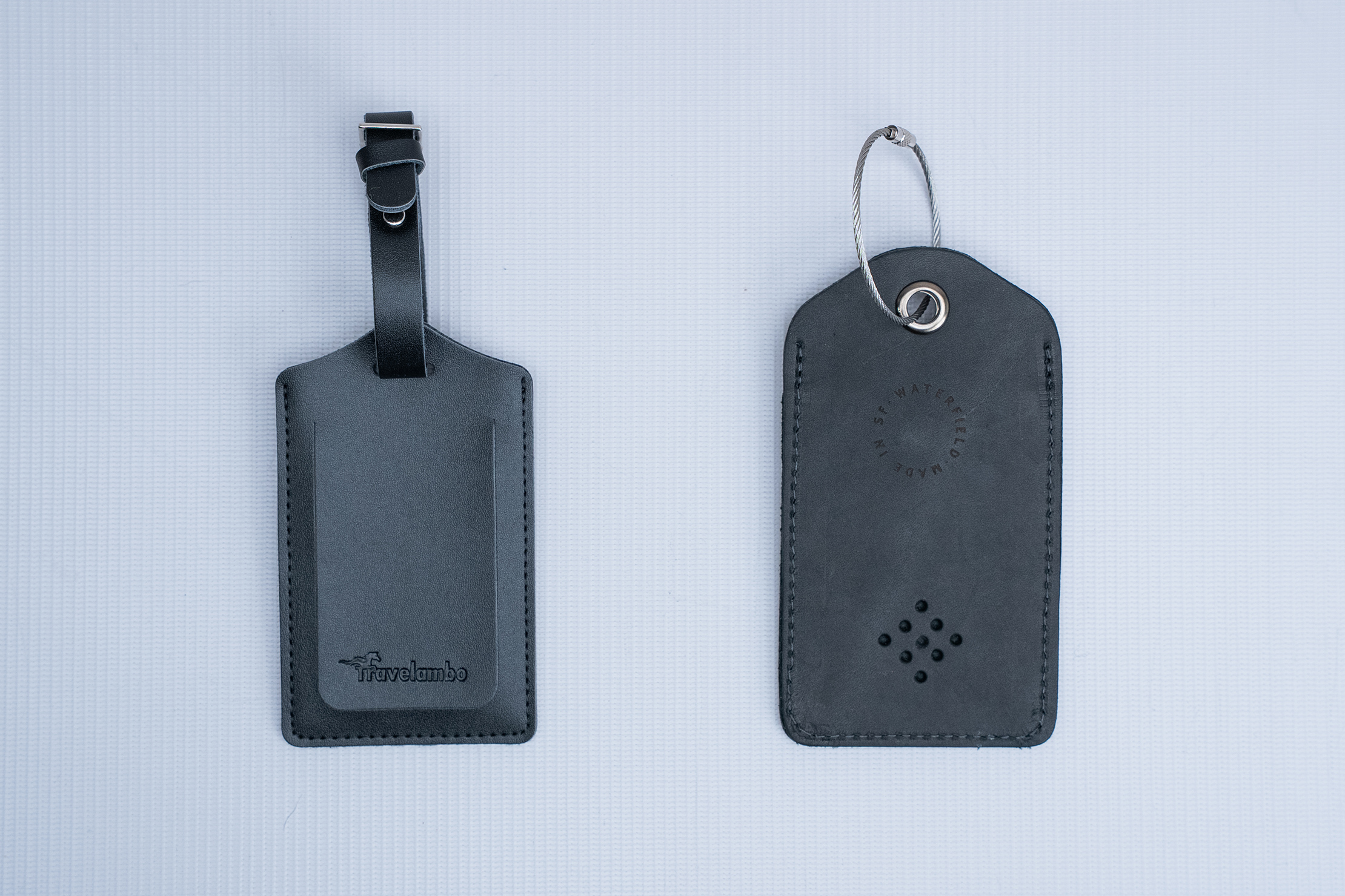 Best Luggage Tags for Airline Travel Travelambo x WaterField