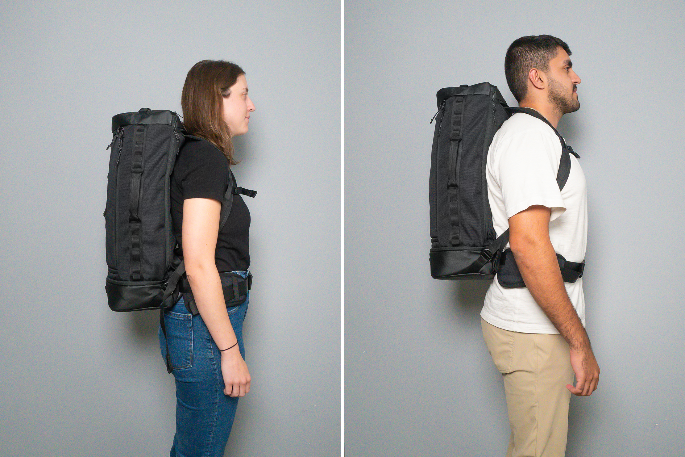 Timbuk2 Wingman Travel Backpack Duffel Side By Side