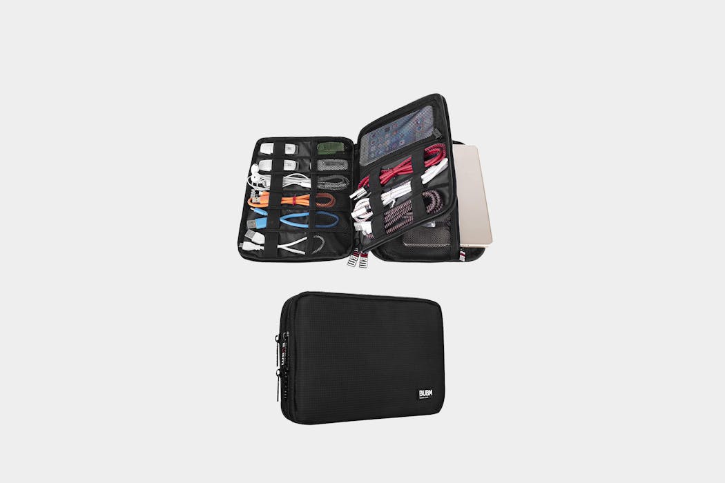 BUBM Double Layer Universal Electronics Organizer