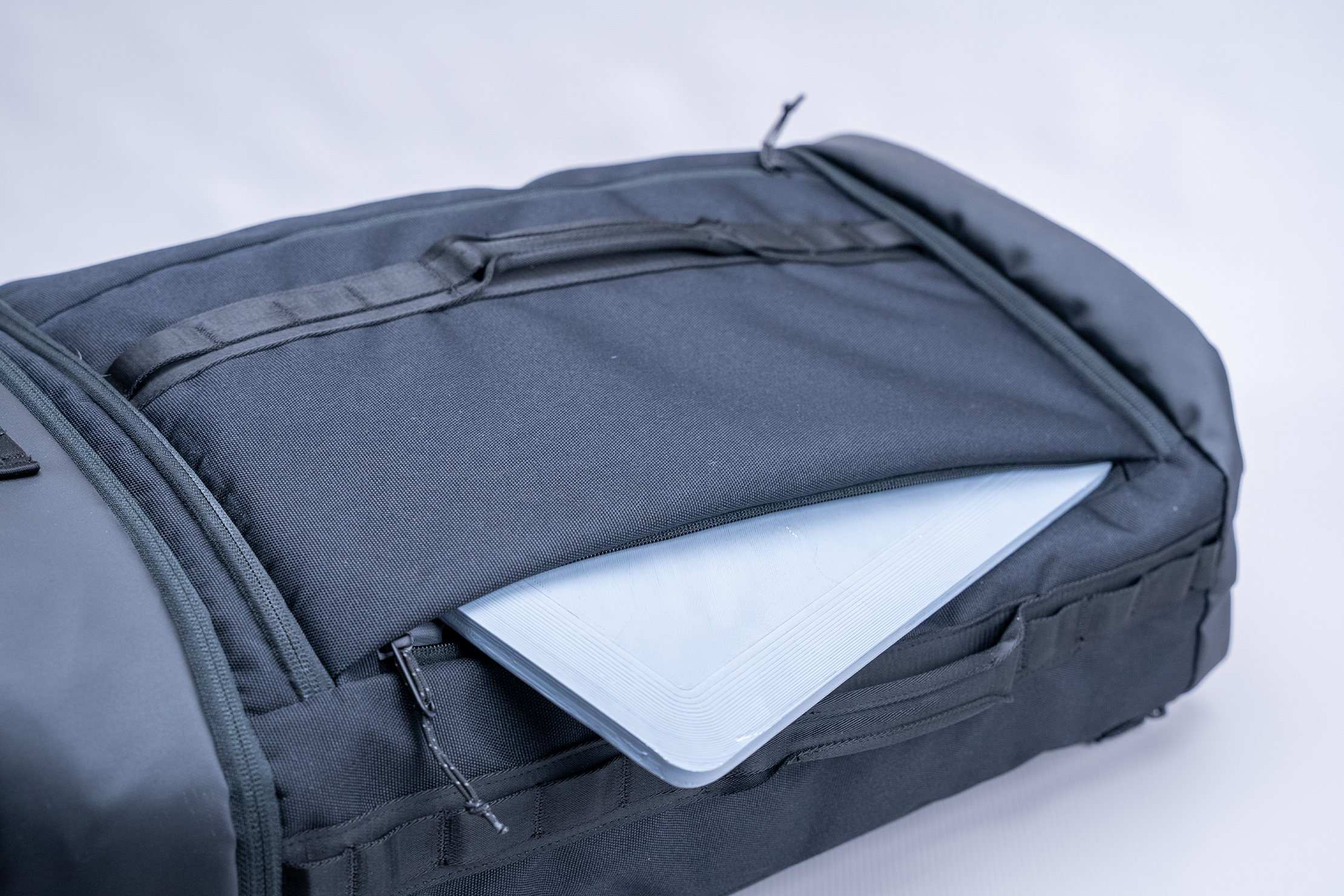 Timbuk2 Wingman Travel Backpack Duffel Laptop Compartment Front