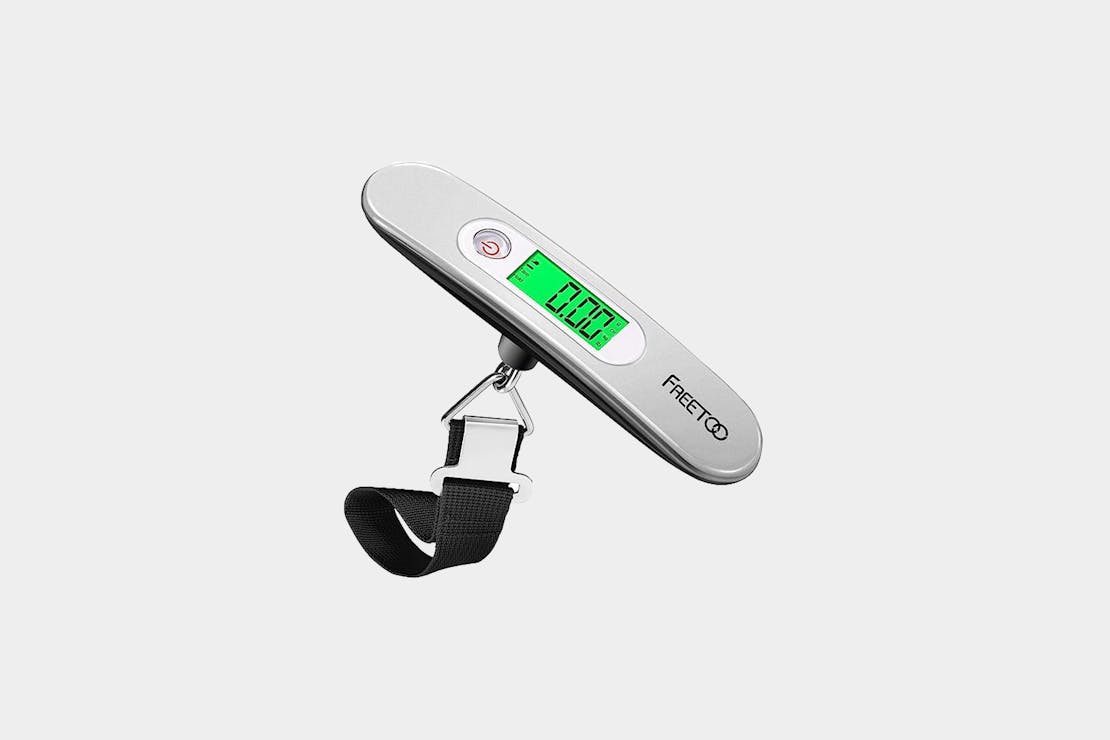 Digital Luggage Scale with Temperature Dsiplay - Red