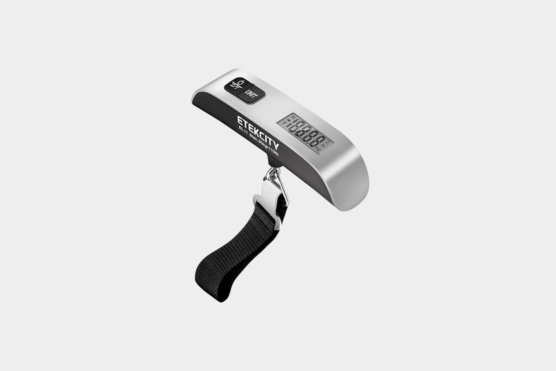 Steel and Plastic Portable Digital Luggage Weighing Scale