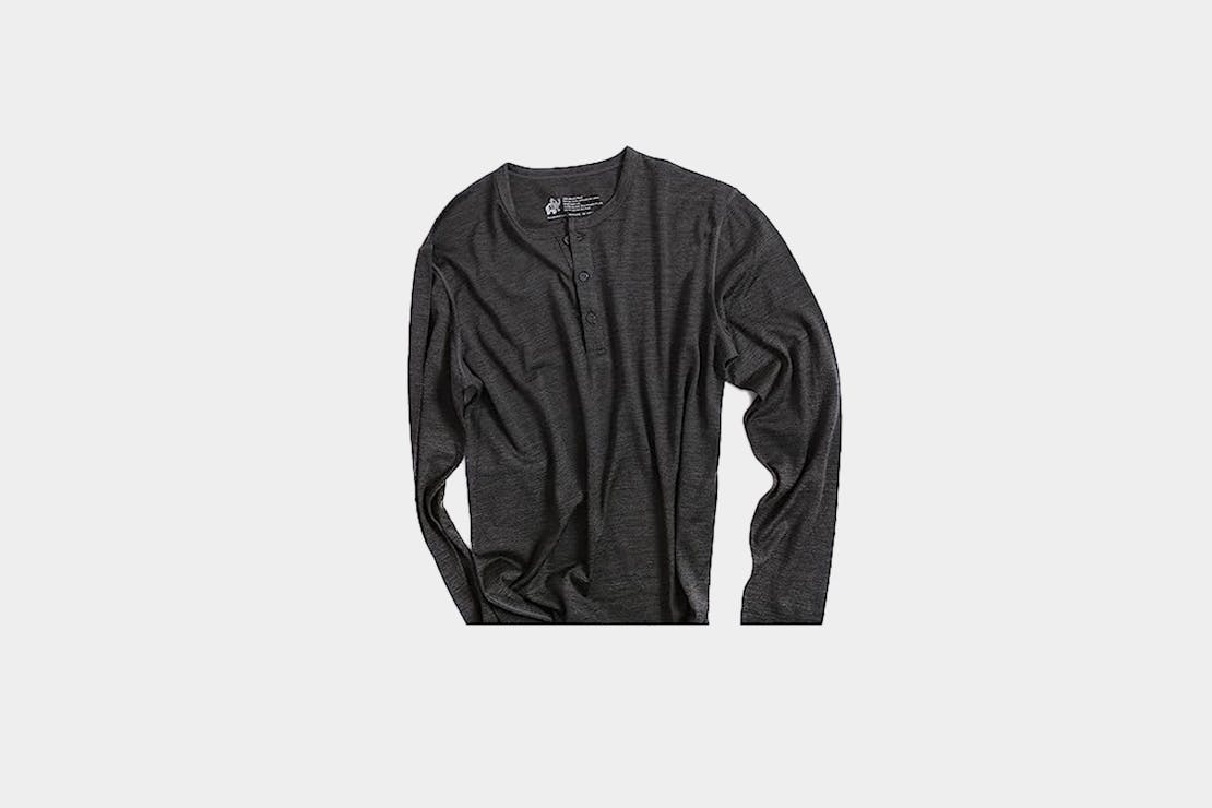 Woolly Merino Wool Long Sleeve Henley