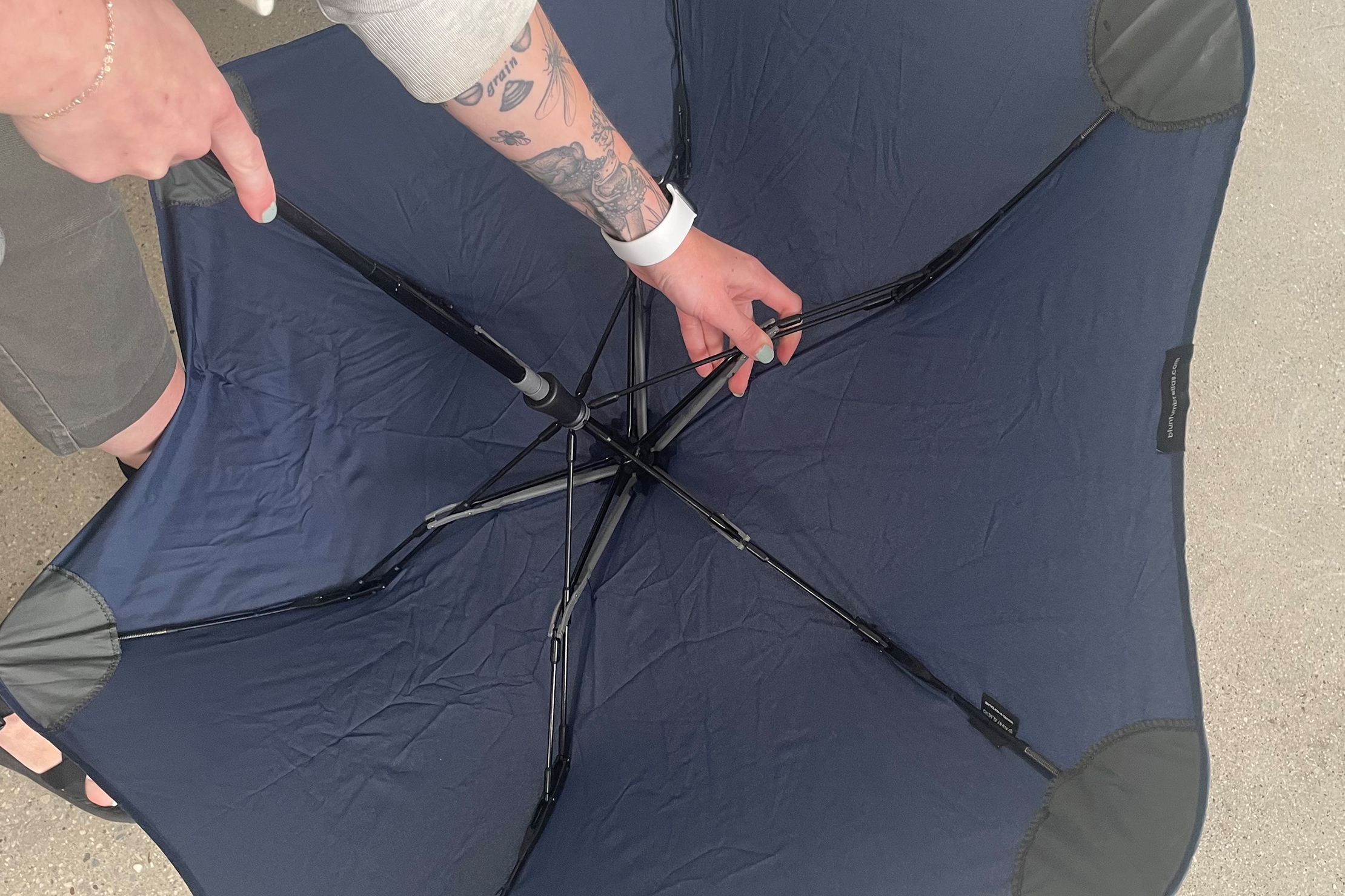 Best Travel Umbrella | No one likes an umbrella that flips inside out.