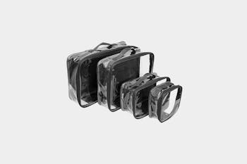 EzPacking Clear Packing Cubes Starter Set (For Carry Ons)