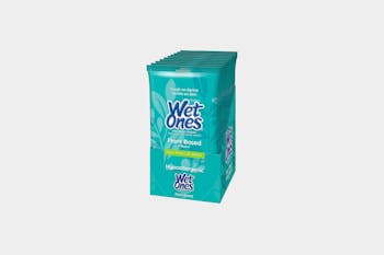 Wet Ones Antibacterial Non-plastic Hand Wipes