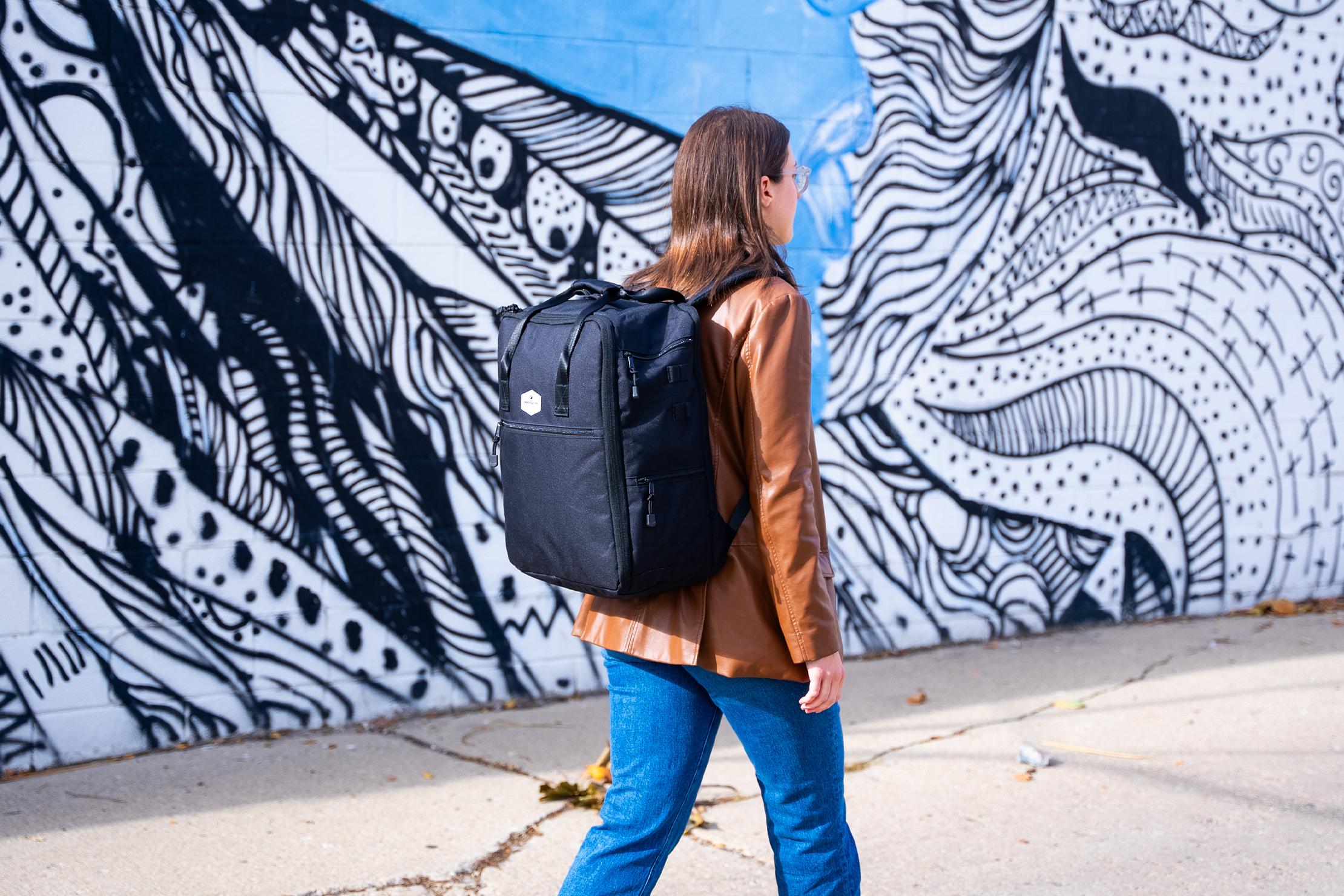 UNDERSEAT PRO 17.5″ Travel Backpack Walking