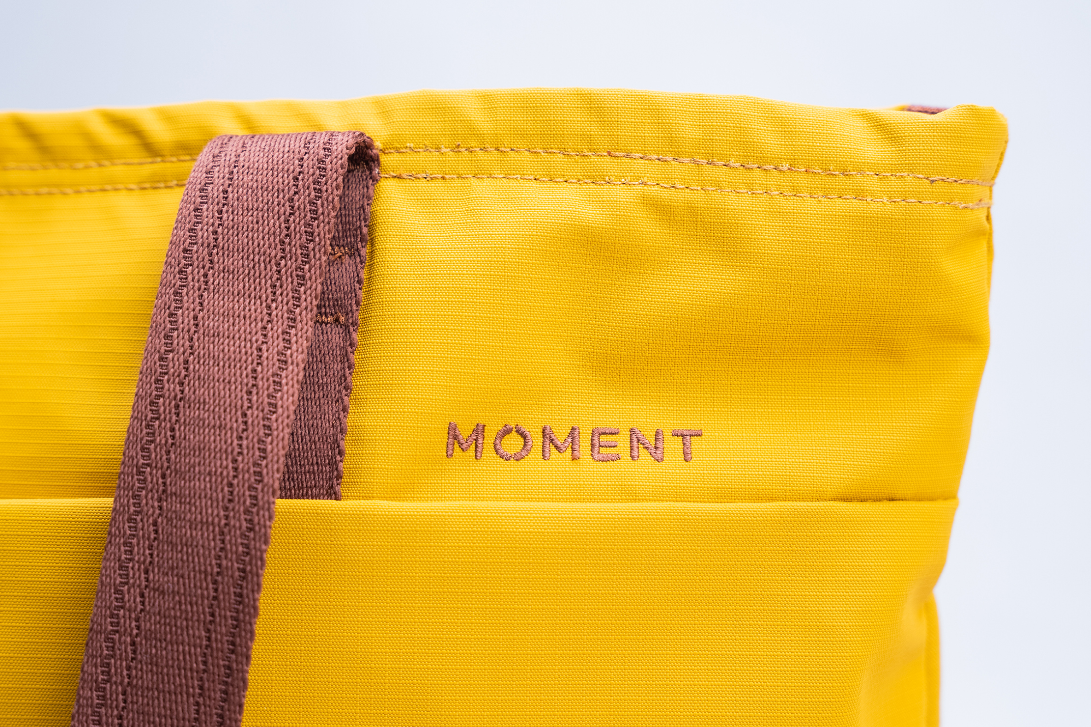 Moment Everything Tech Tote Logo