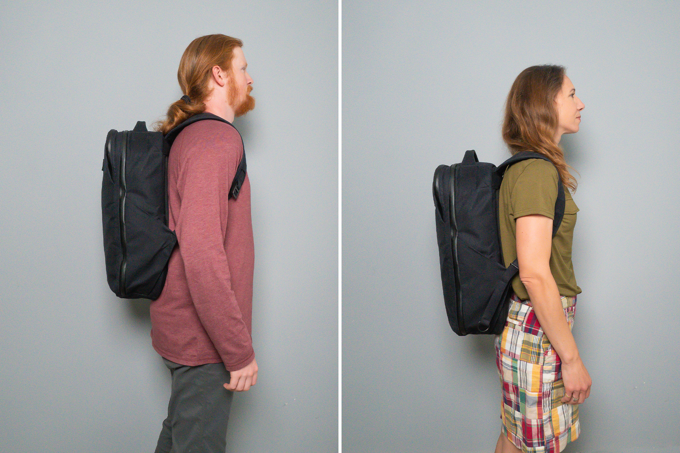 Trakke Storr Travel Backpack 25L Side By Side