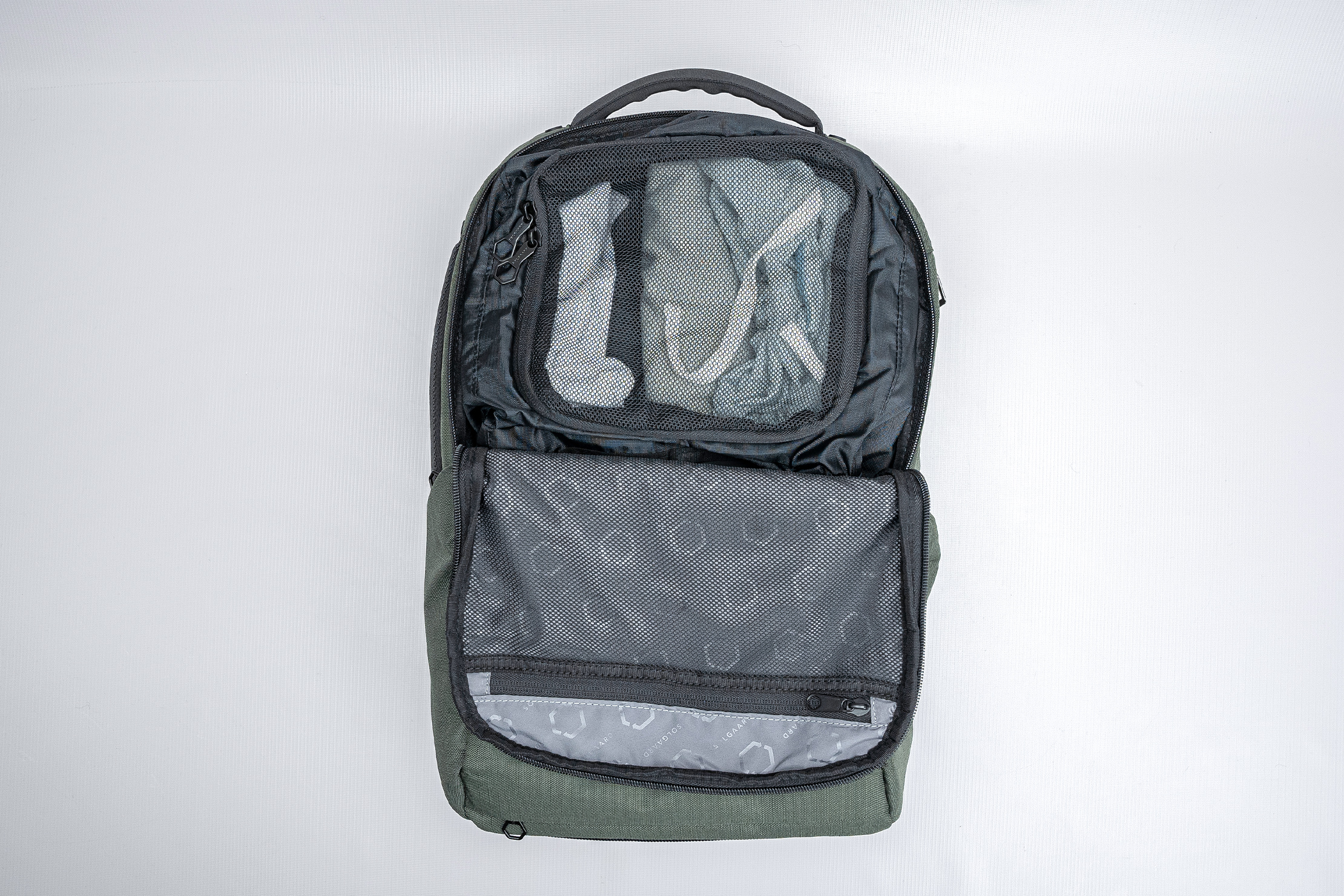 Solgaard Lifepack Endeavor (with closet) | Getting it inside is way easier once the bag’s been expanded.