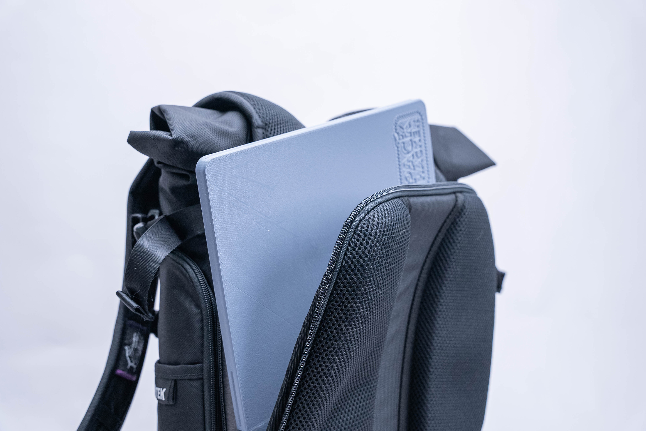 Ethnotek Raja 30L Backpack Laptop Close