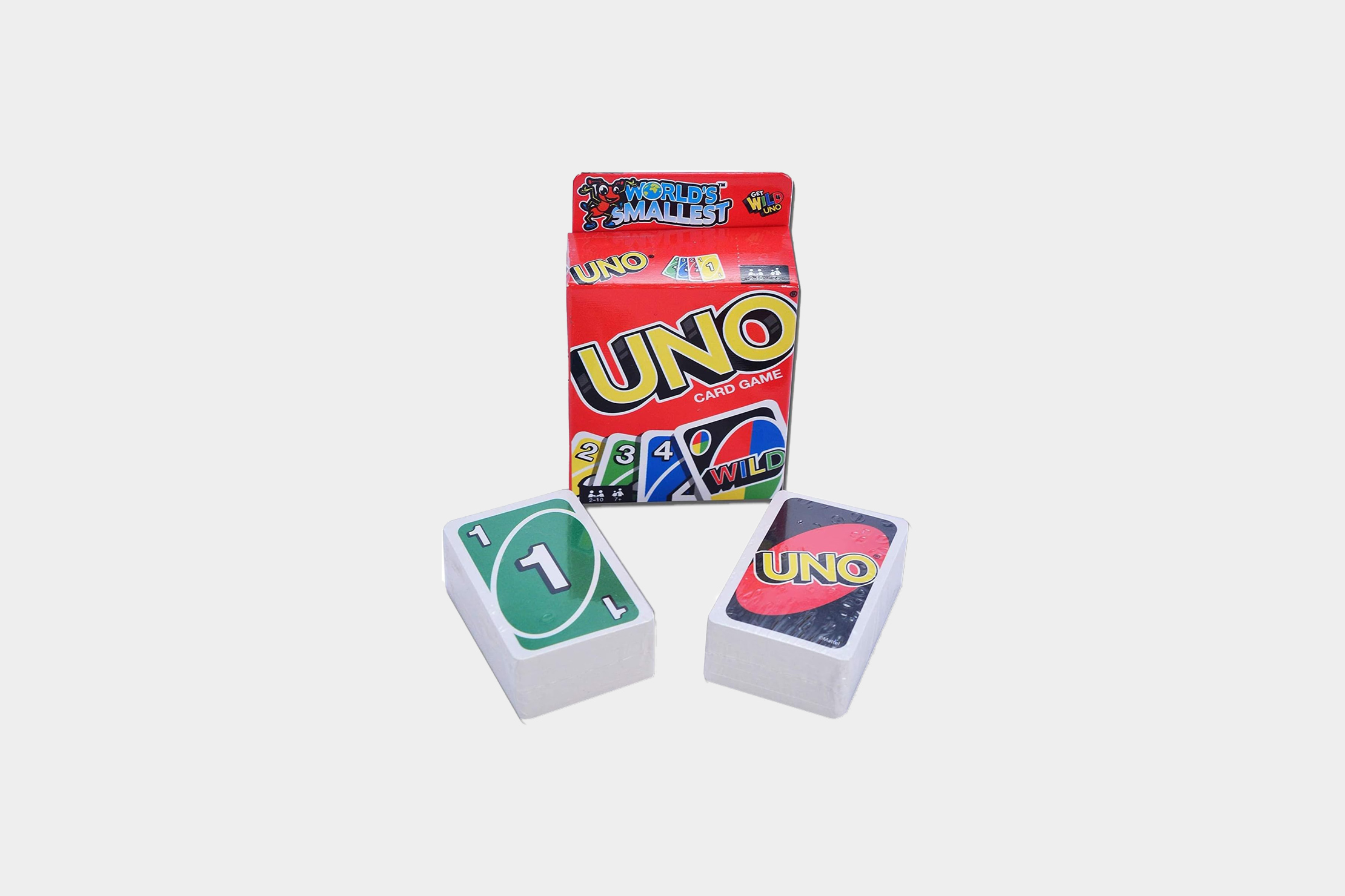 WORLDS SMALLEST UNO CARDS