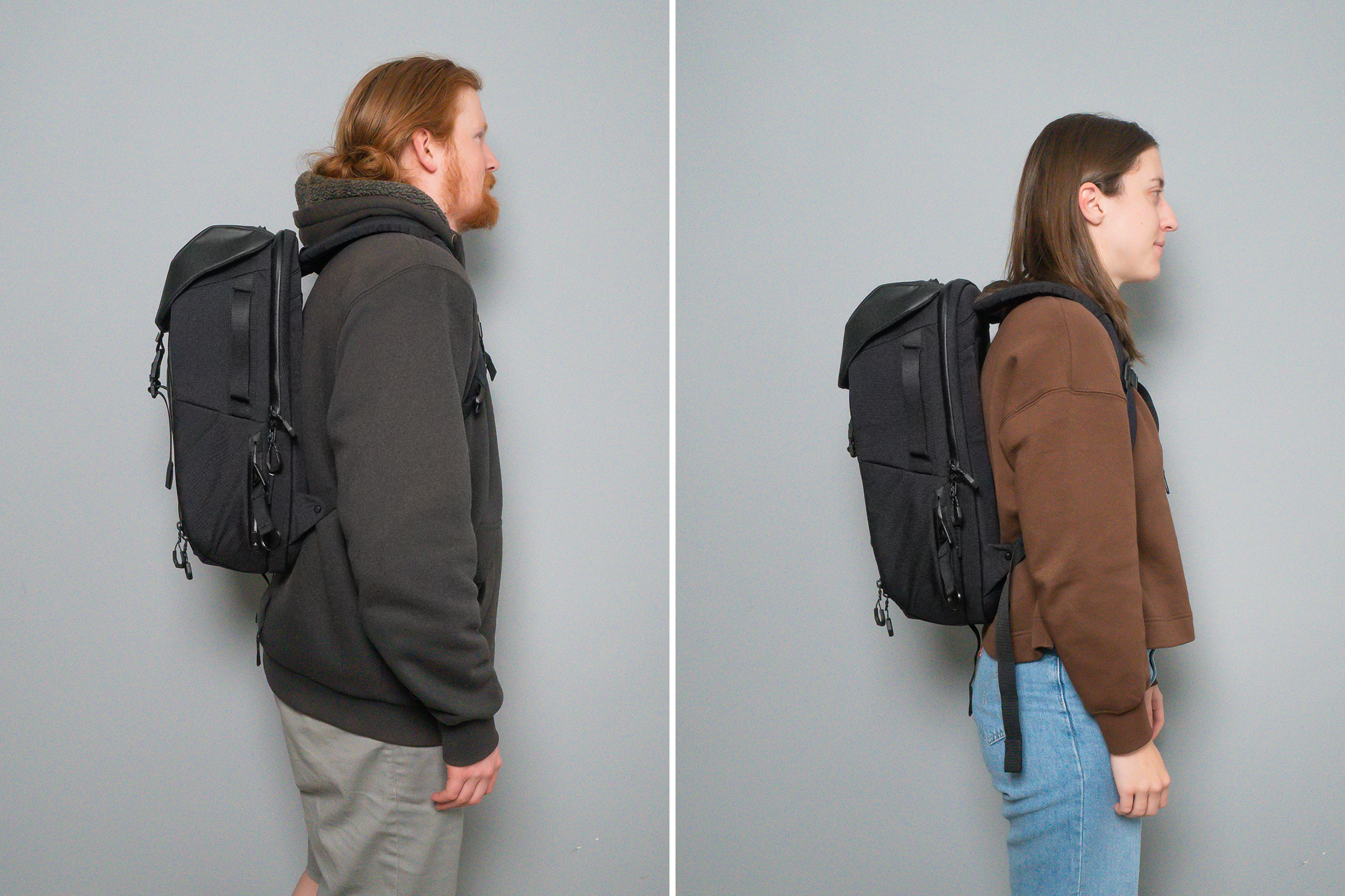 Mous Extreme Commuter Backpack with Lid Side By Side
