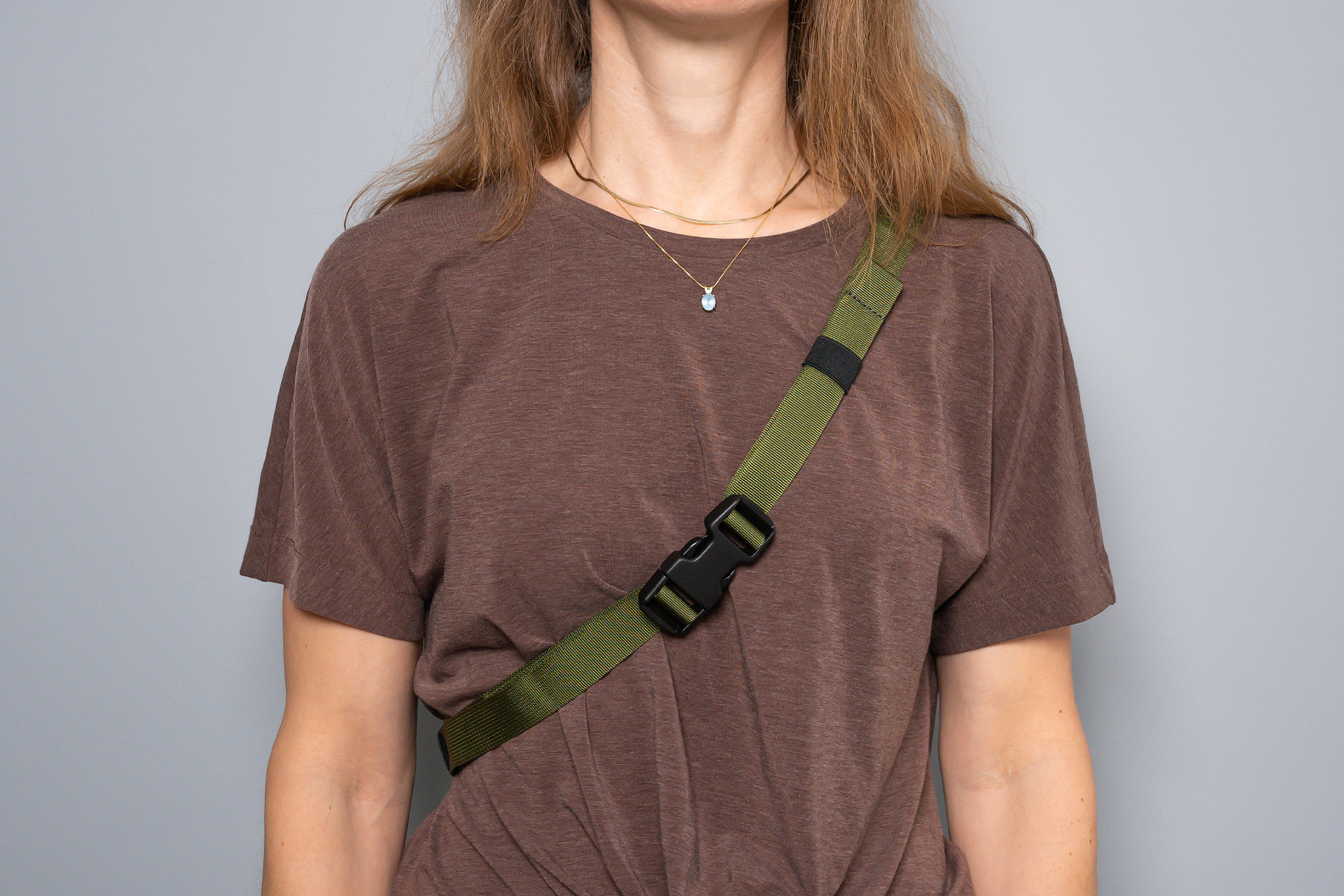 Topo Designs Mountain Waist Pack Strap Buckle Front
