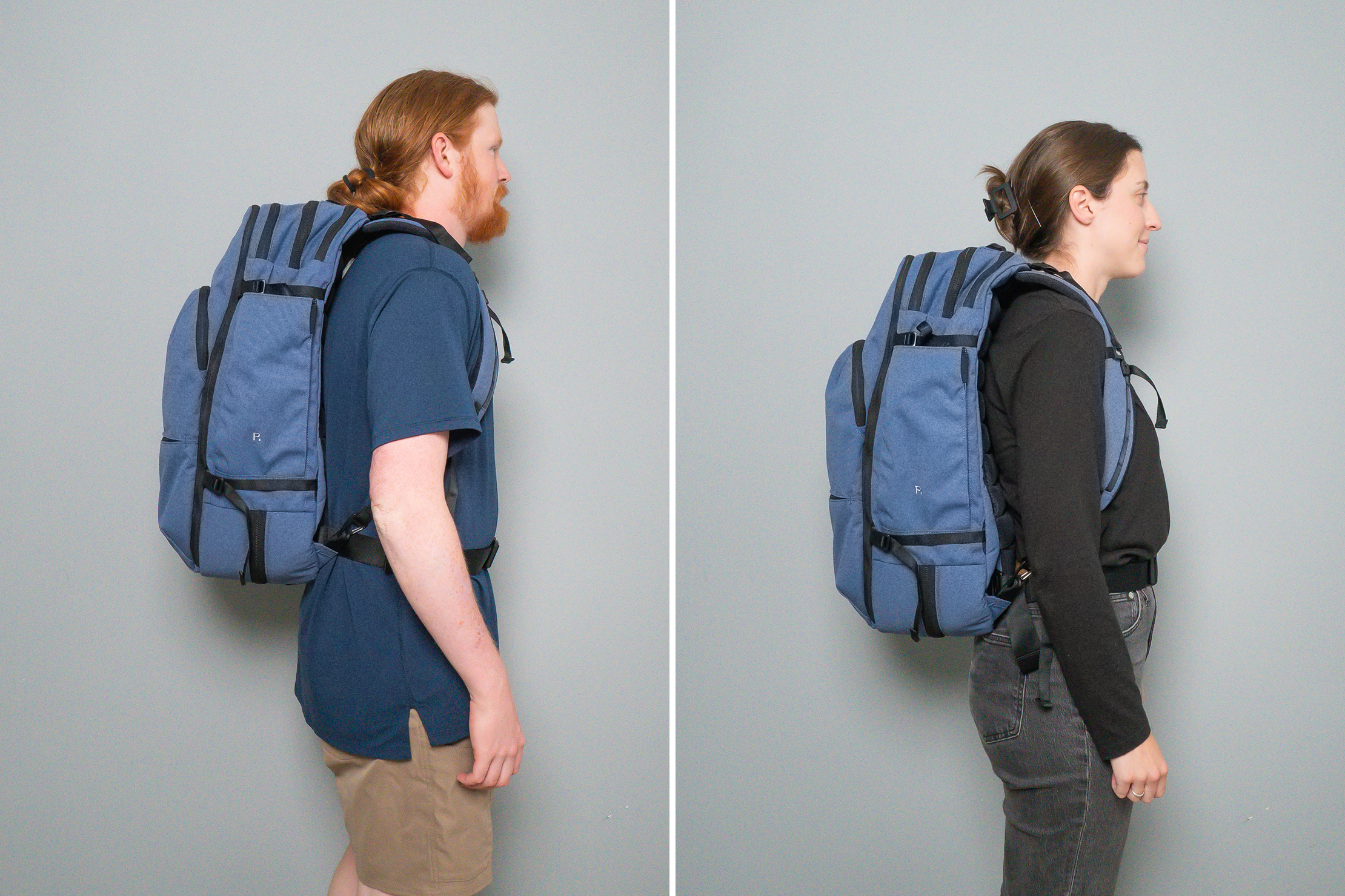 Pakt Travel Backpack V2 (35L) Side By Side