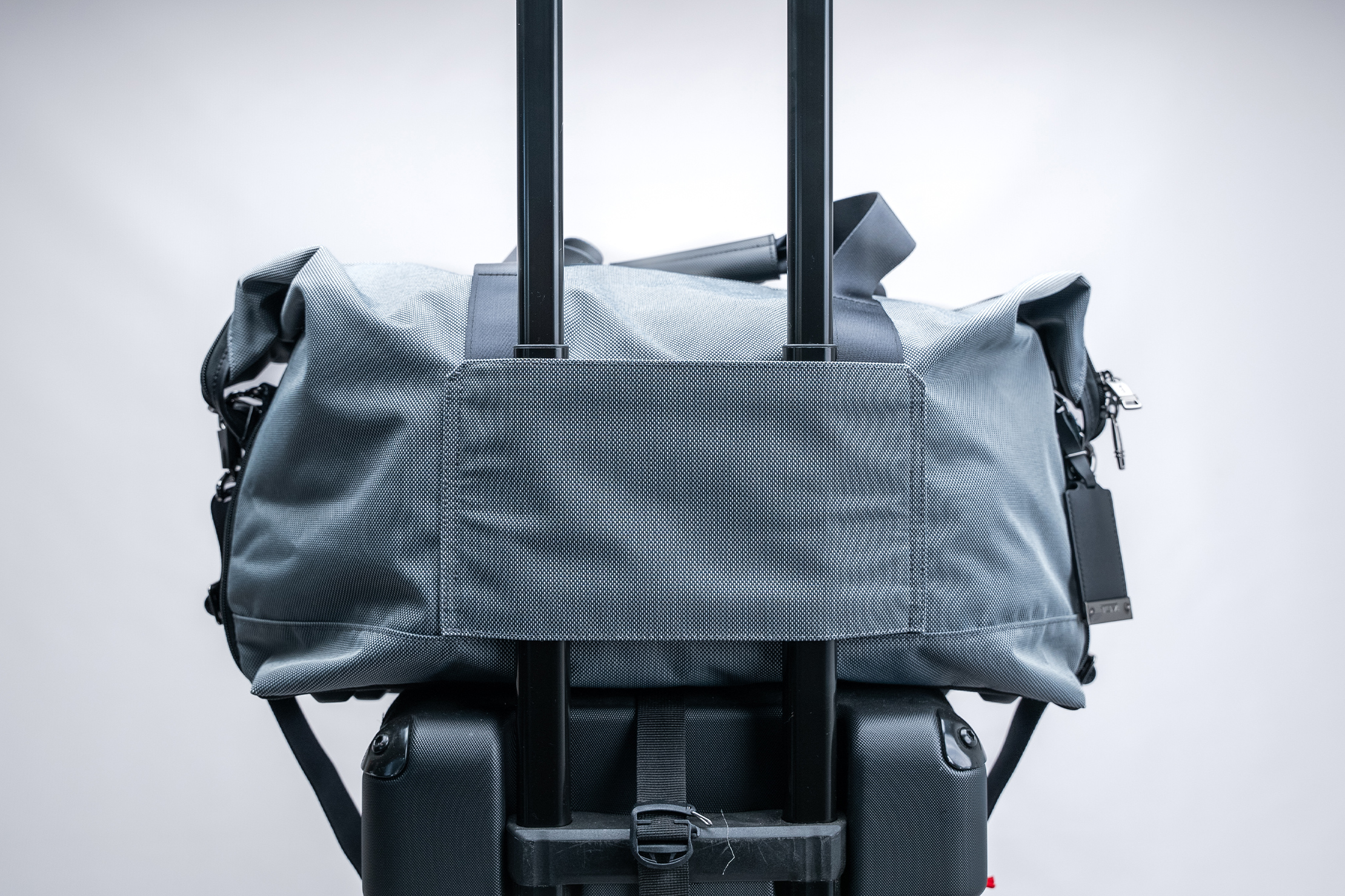 TUMI Alpha X Double Expansion Travel Satchel Luggage Pass Through