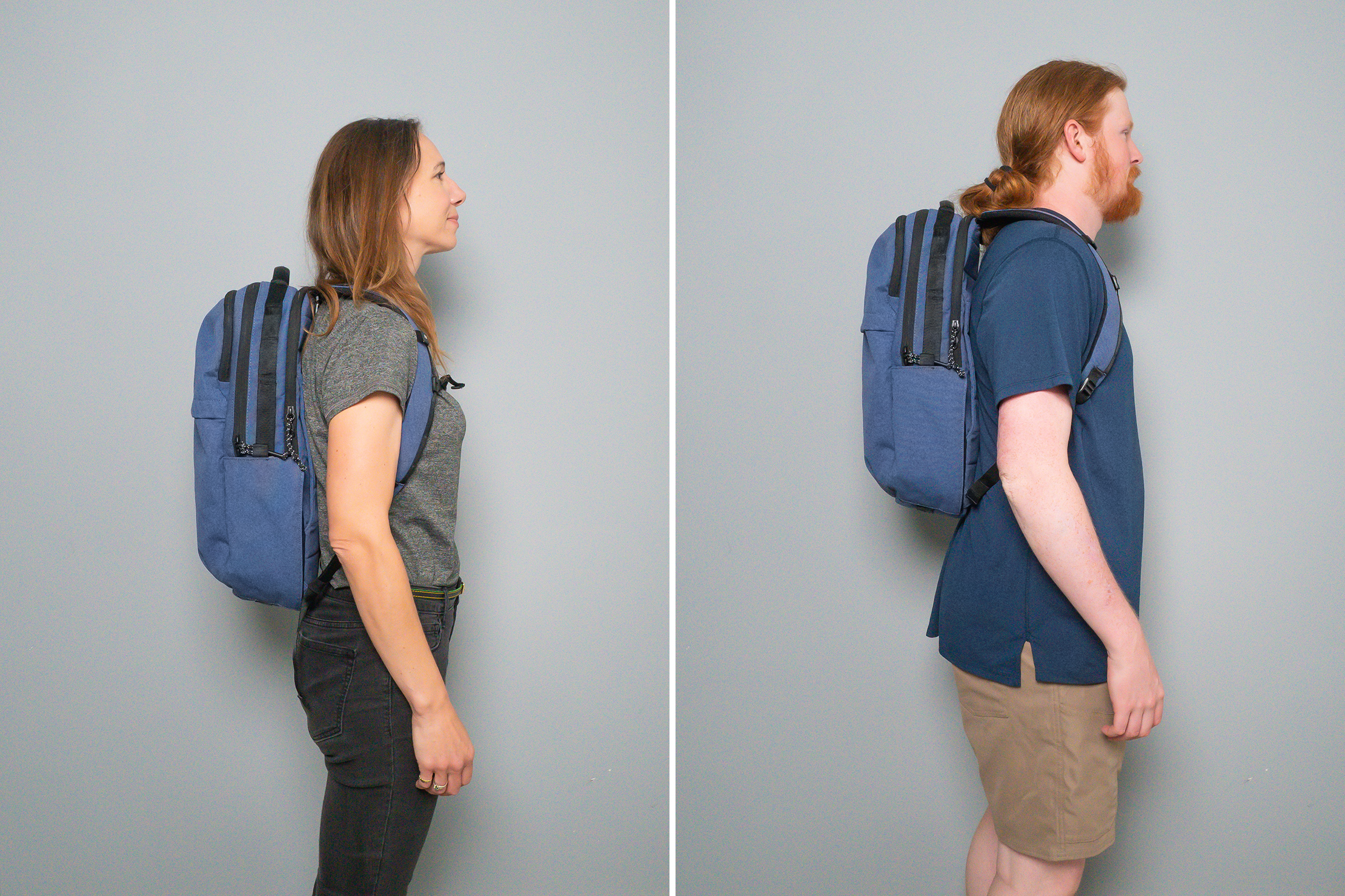 Pakt Everyday 22L Backpack Side by Side