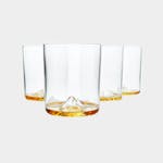 Whiskey Peaks The Rockies – Set of 4 Whiskey Glasses