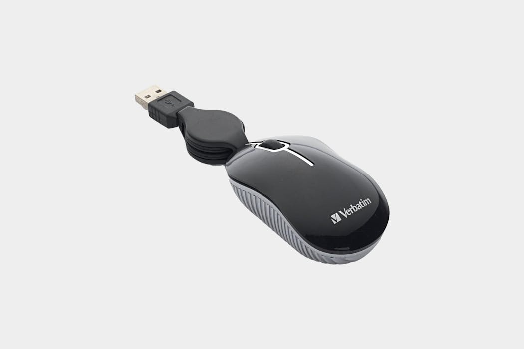 Verbatim Mini Wired Travel Optical USB-A Mouse