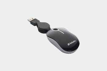 Verbatim Mini Wired Travel Optical USB-A Mouse