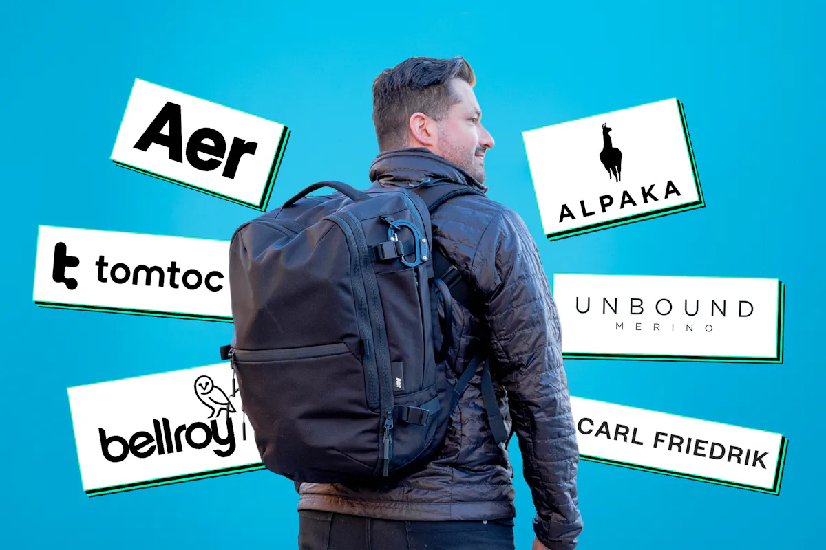 best black friday deals on travel backpacks The 110 Amazon Essentials, Luggage, and More and water resistant material Reinforced straps for reliable carrying Multiple compartments for easy organization Magnetic closures for ease of use Extra travel strap for easy attachment to carry TigerFriday Essential Backpack
