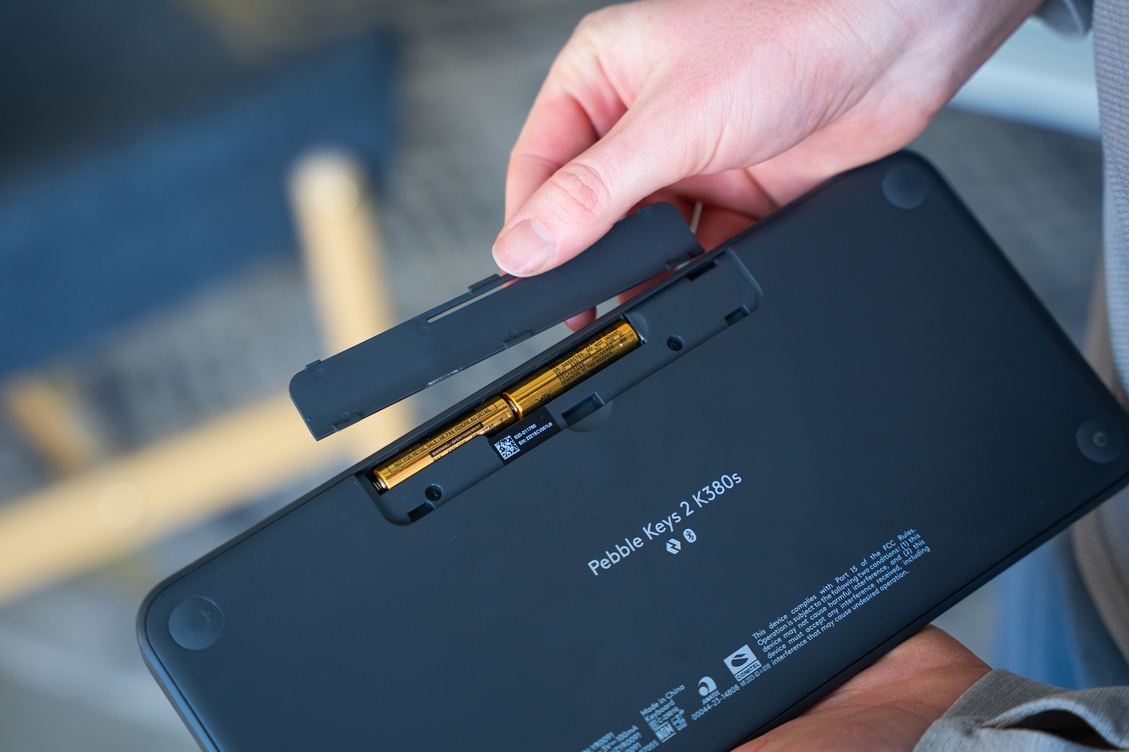 Logitech Pebble Keys 2 K380S Battery