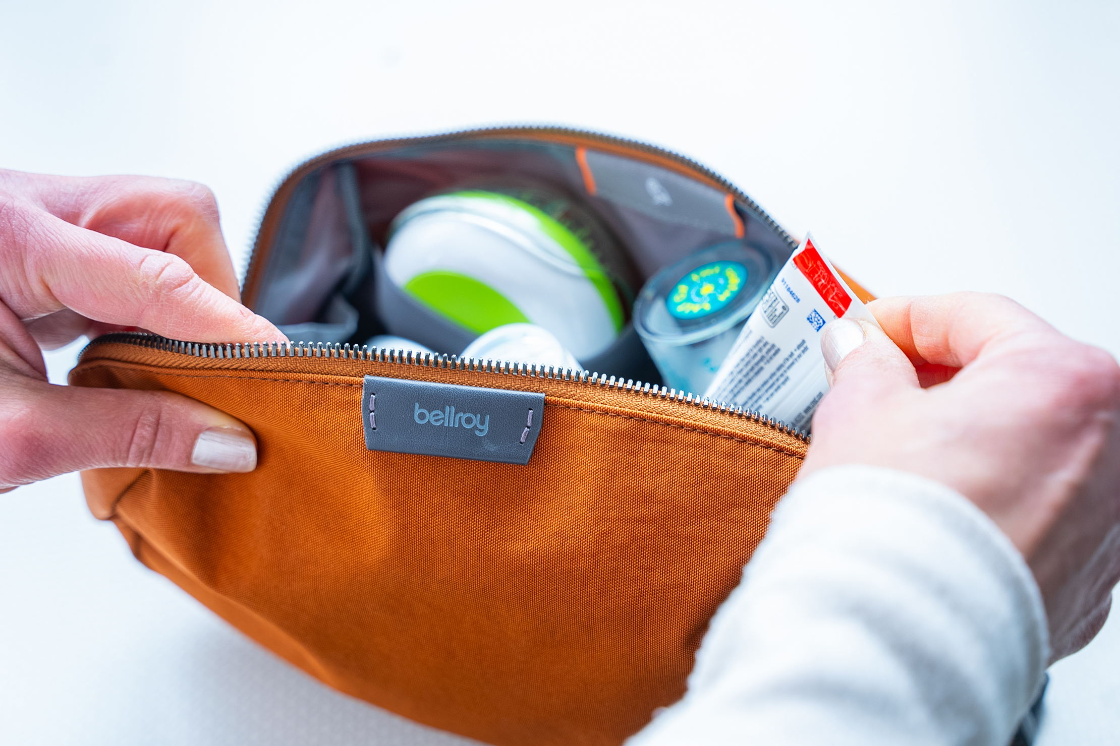 Bellroy Toiletry Kit Plus in Use