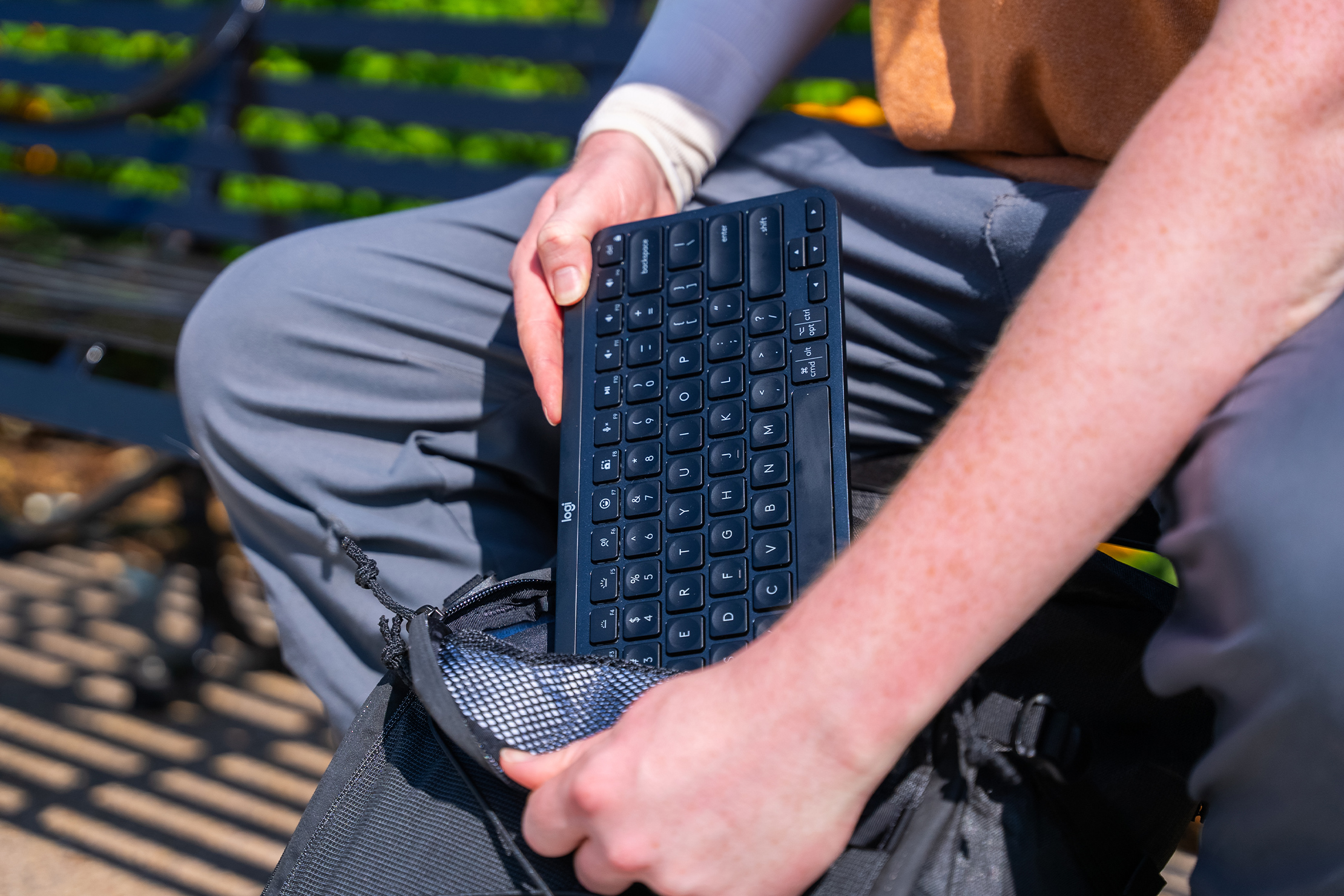 Logitech MX Keys Mini Wireless Keyboard Bag