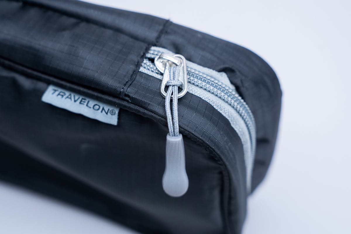 Travelon Compact Hanging Toiletry Bag Zipper