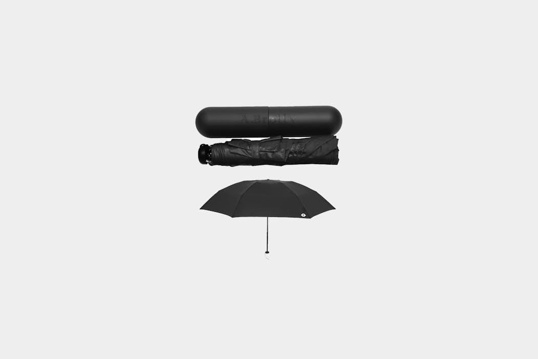 A Brolly UK Tube Manual Light Recycled Umbrella