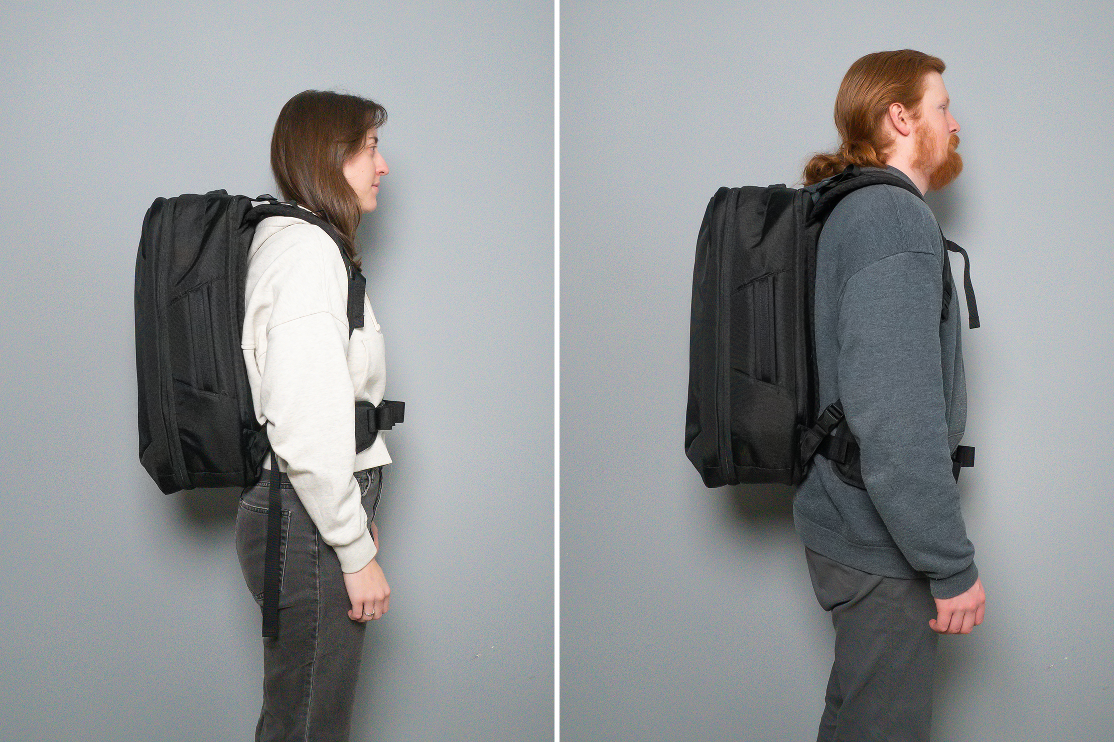 Tortuga Travel Backpack Lite Side By Side
