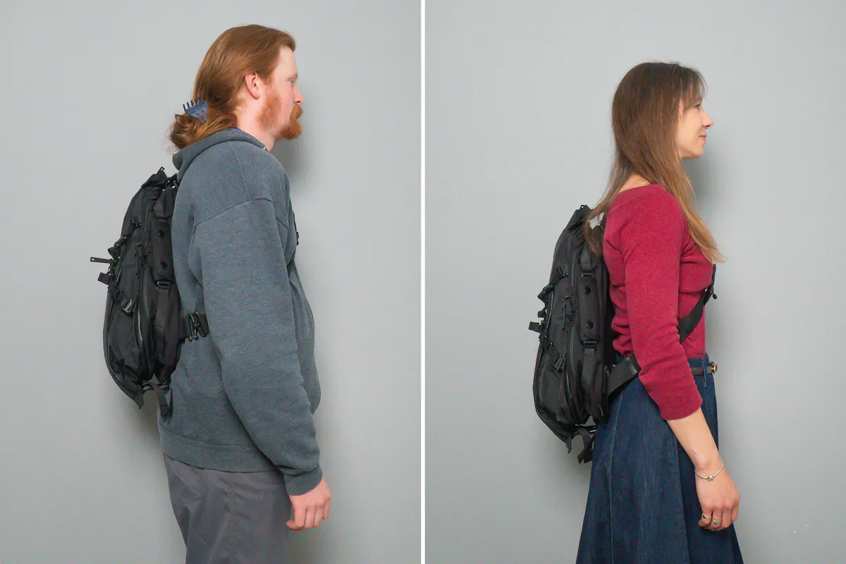 CODEOFBELL X-PAK EVO Sling Pack (L) Side By Side