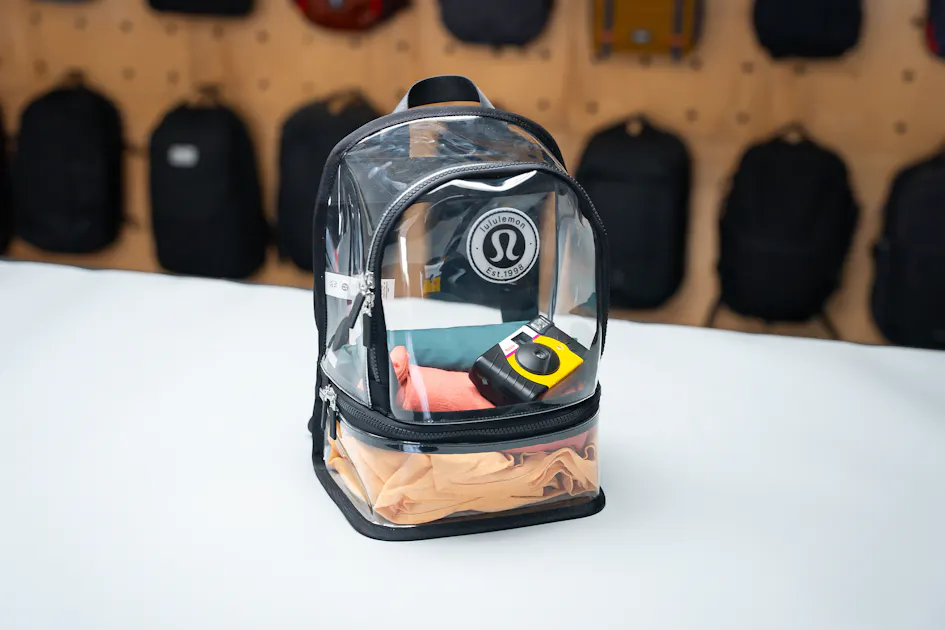 clear bag lululemon Belt  19cm x 5cm x 13cm (7.5 x 2 x 5.1) lululemon athletica | Bags |