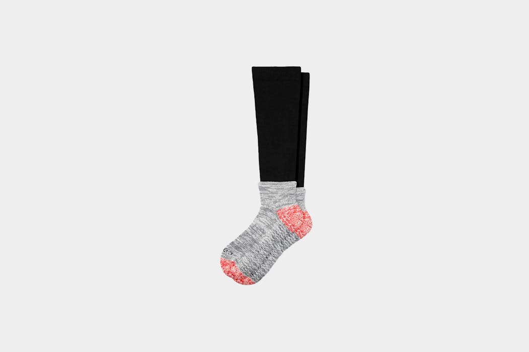 Comrad CozyGrip Compression Slipper Socks