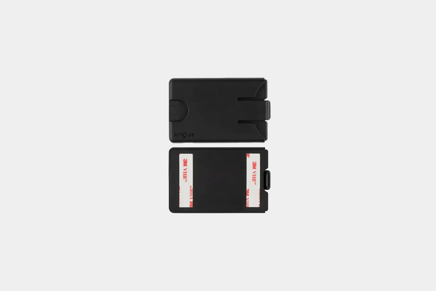 Nite Ize CashBack – Portafoglio Adesivo Per Telefono, Contiene Carte E Contanti, Colore Nero