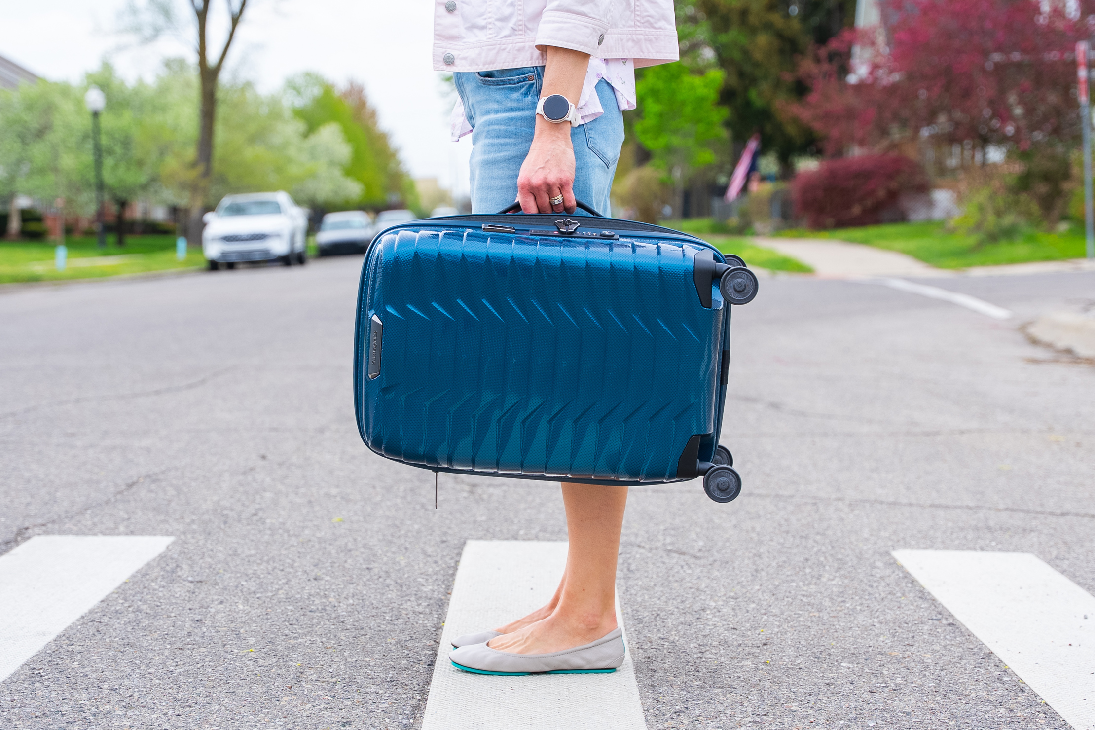 Samsonite Proxis Global Carry-On Spinner Side Handle