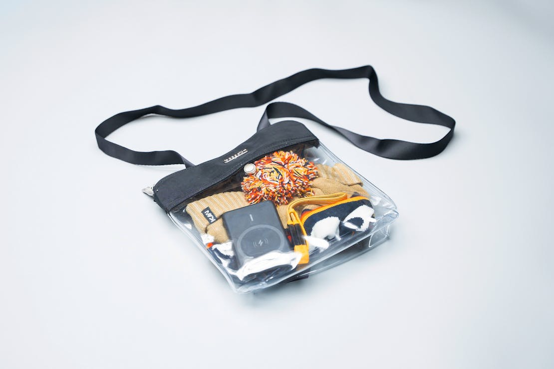 Baggallini Stadium Clear Pocket Crossbody