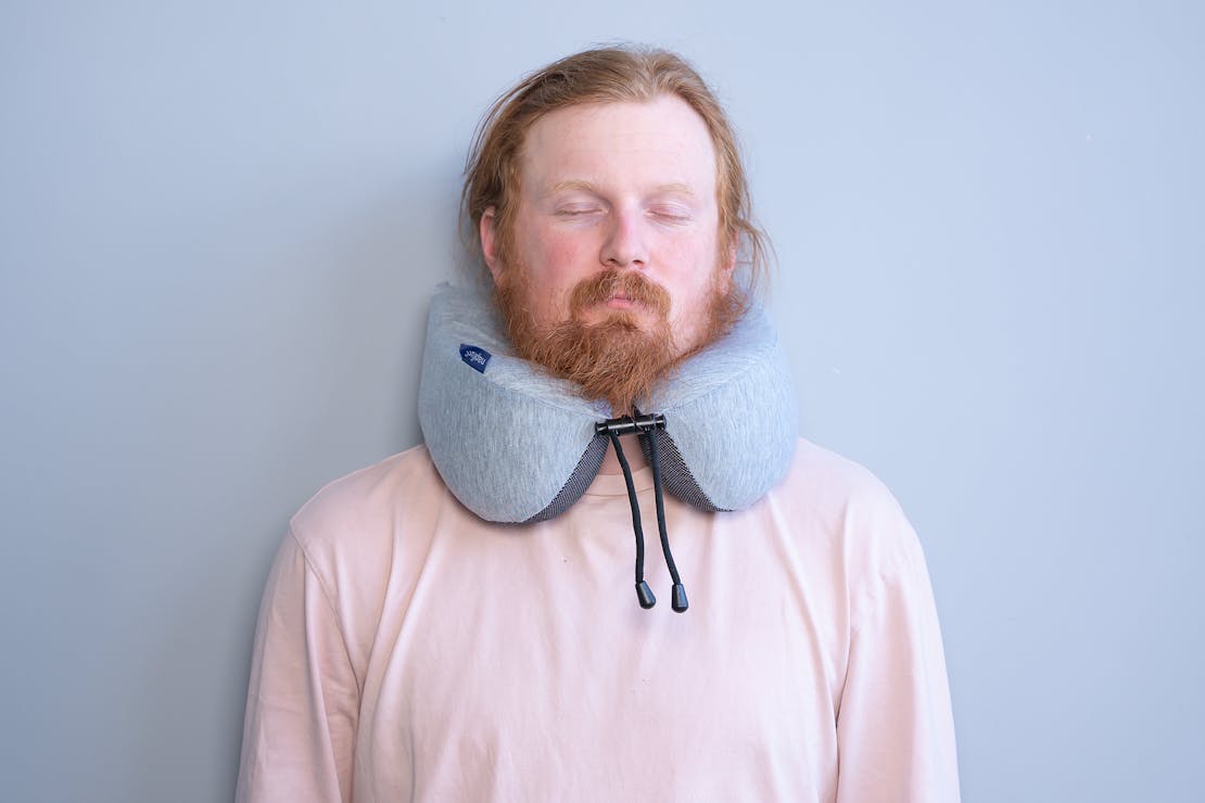 NapFun Memory Foam Travel Pillow