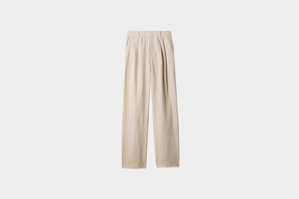 Gap 365 High Rise Linen-Cotton Trousers