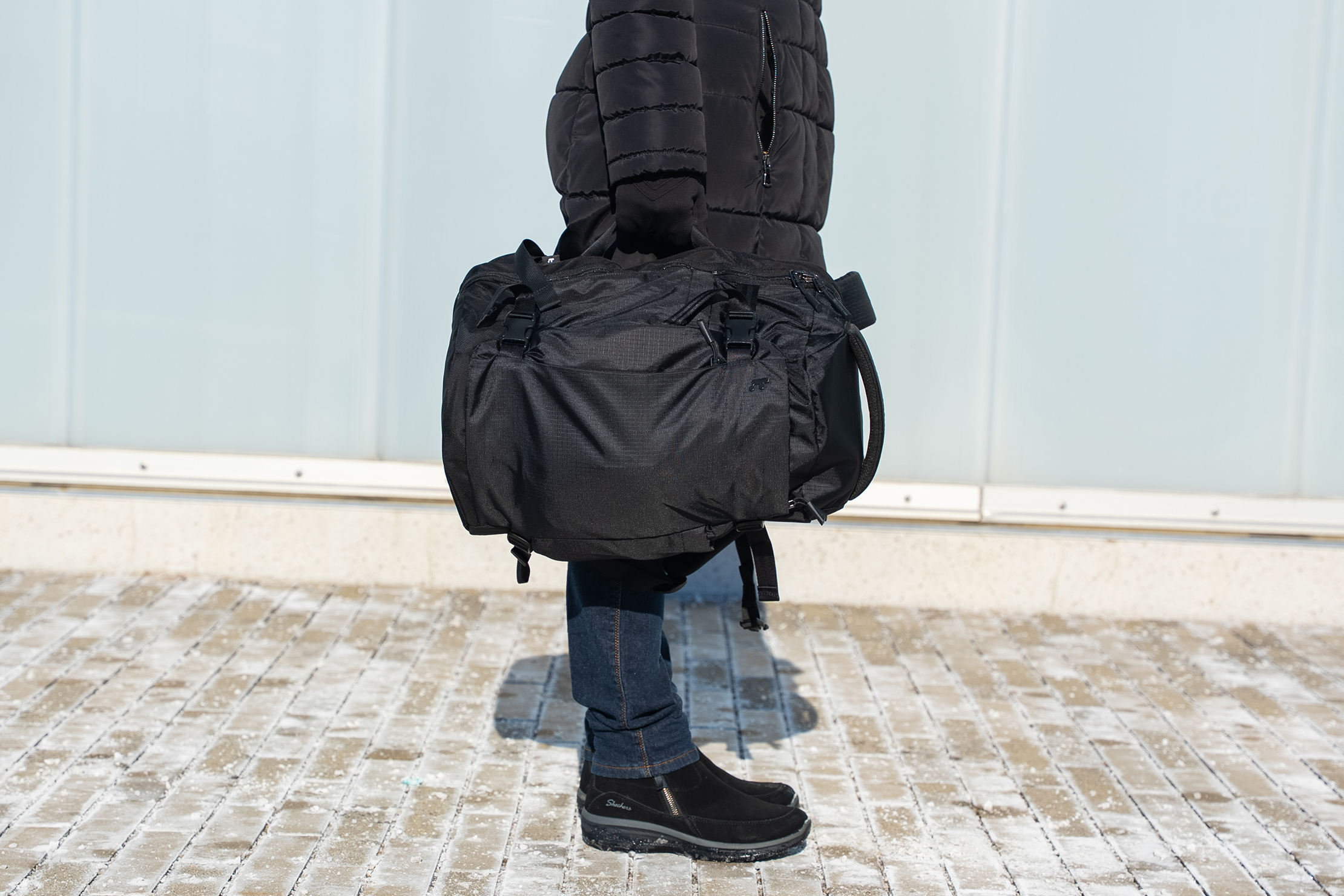 tomtoc Navigator-T66 Liteway Travel Laptop Backpack (28L) Side Handle