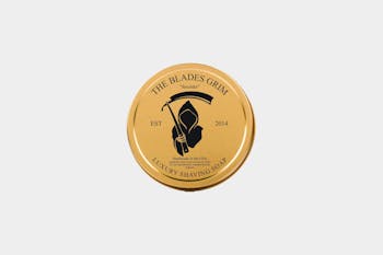 The Blades Grim Gold Luxury Shaving Soap