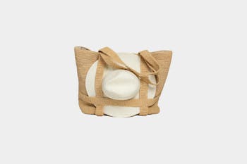 Hat Attack Original Straw Traveler Bag